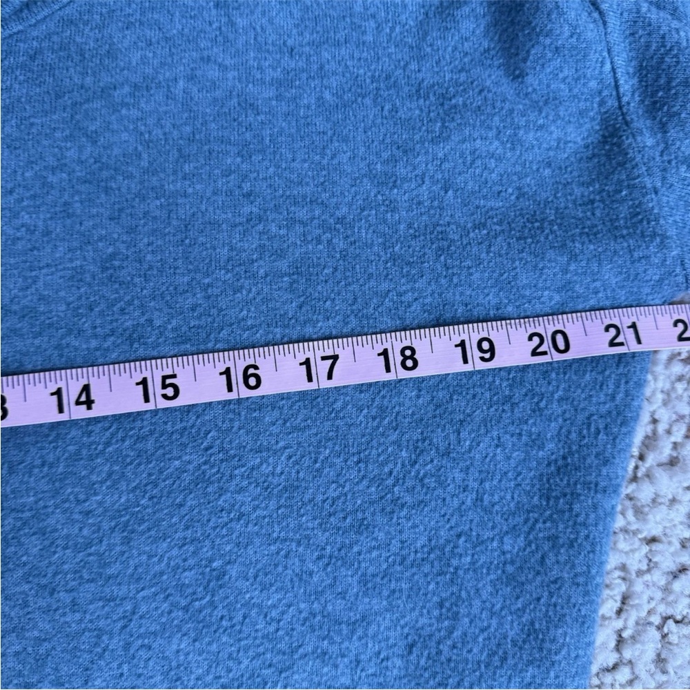 Prana Women's Mistic Well Tunic Top Pullover Tencel/Modal Small Mirage Blue Cowl - Picture 11 of 11